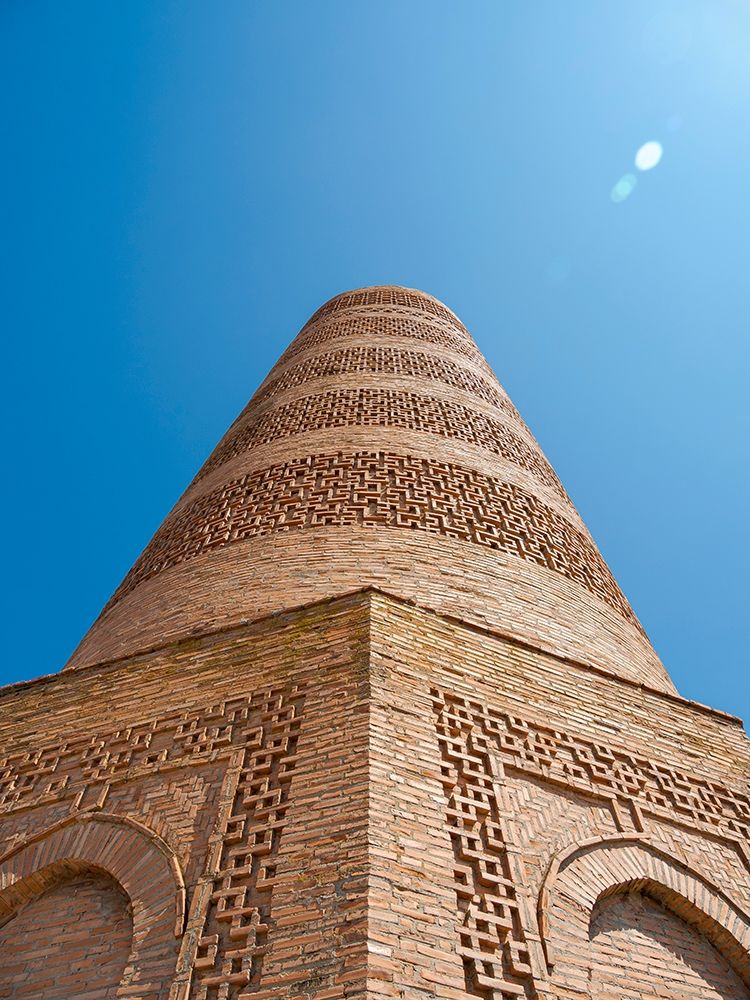 Burana Tower-a former minaret and icon of Kyrgyzstan  art print by Martin Zwick for $57.95 CAD